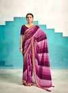 MADHU Designer Fancy Ethnic Wear Georgette Printed Saree Collection